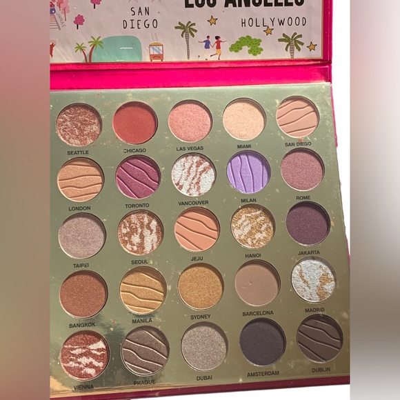 New BC Beauty Concepts Glam Around the World eyeshadow palette cruelty free - Picture 3 of 10